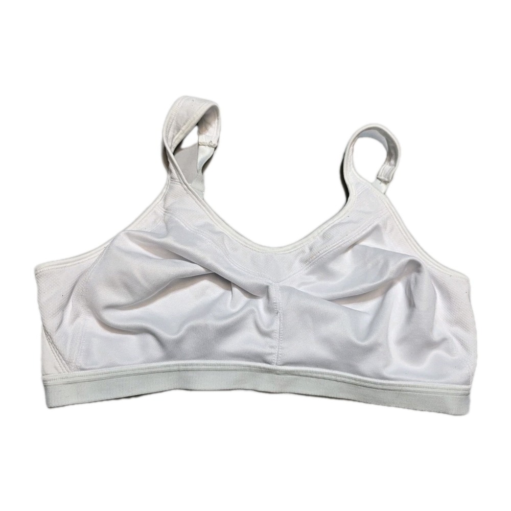 Playtex 18 Hour Active Lifestyle Low Impact Wireless Bra 4159 White 40D